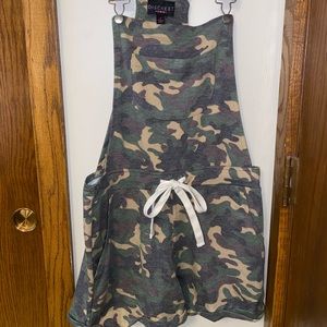 NWOT camo romper